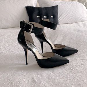 Michael kors ankle strap heel